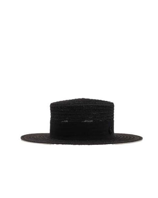 Maison Michel Black Hat