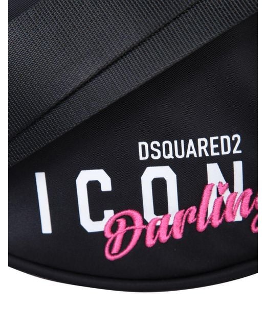 DSquared² Black Icon Darling Crossbody Bag