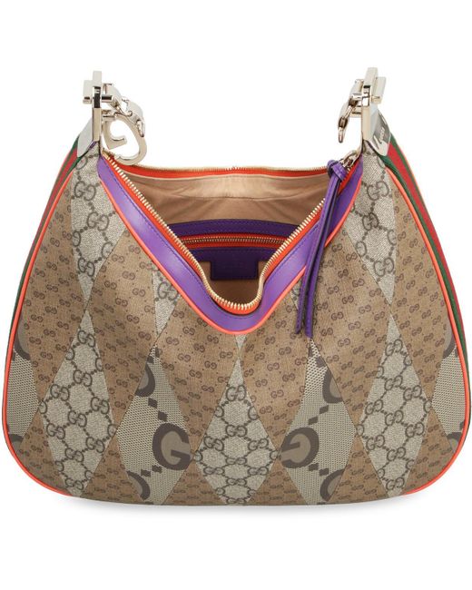 Gucci Metallic Attache Shoulder Bag