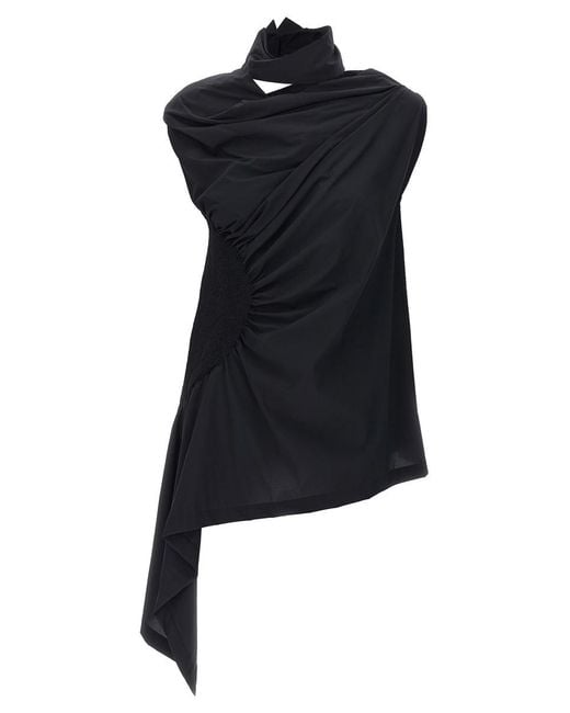 Issey Miyake Blue 'eye Of The Bean' Top