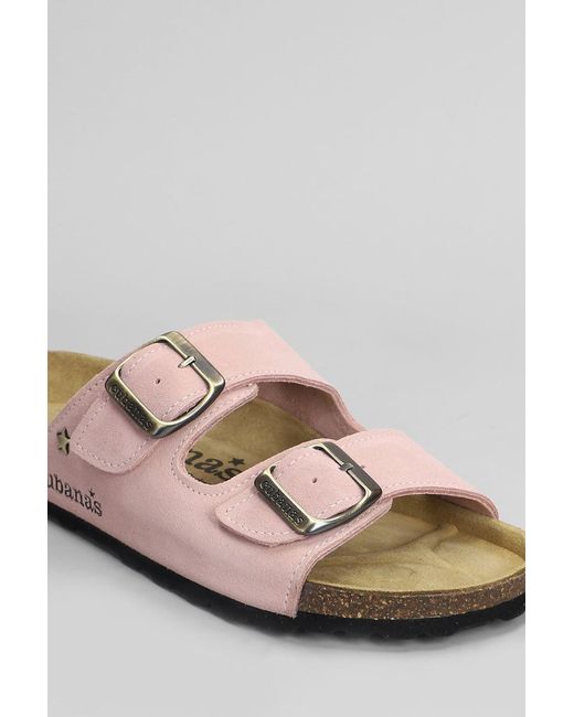 Cubanas Pink Amalia Flats