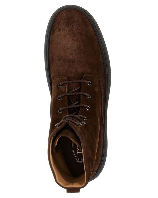 Tod's Brown Tod Boots, Ankle Boots for men