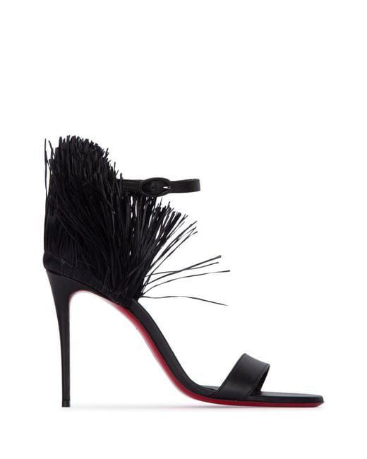 Christian Louboutin Black Heeled Shoes