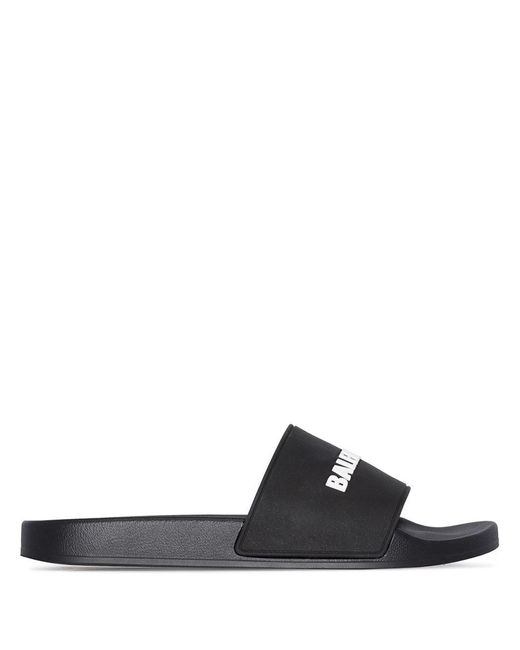 Balenciaga White Slide Sandal Pool for men