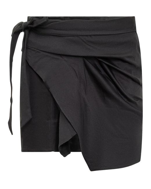 Isabel Marant Black Berenice-Gd Skirt