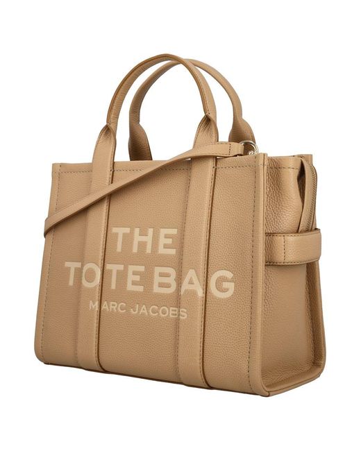 Marc Jacobs Natural The Leather Medium Tote Bag