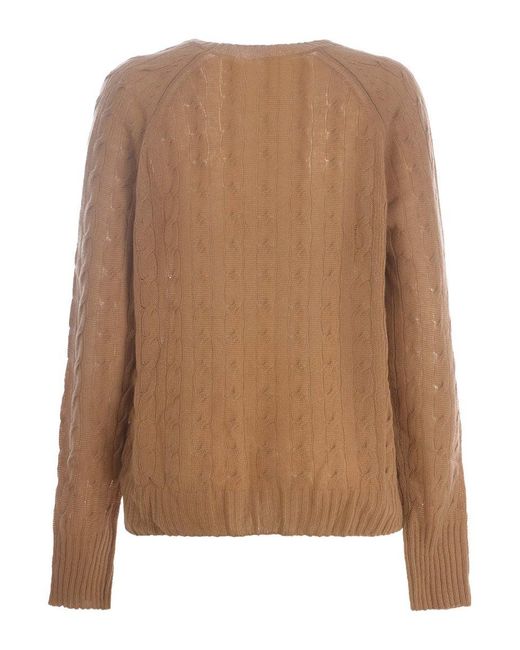 Etro Brown Sweater "pegaso"
