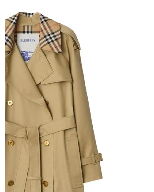 Burberry Natural Coats