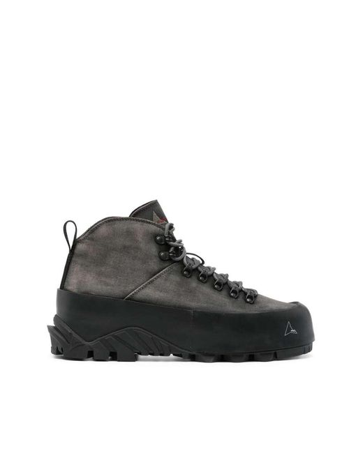 Roa Black Shoes for men