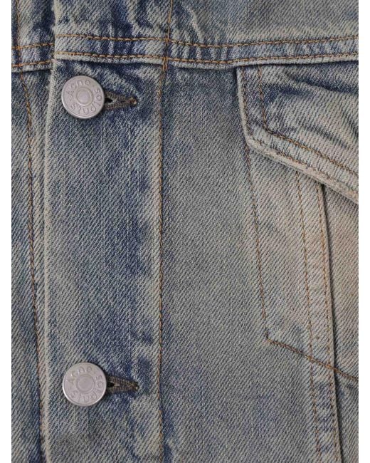 Acne Blue Denim Jacket for men