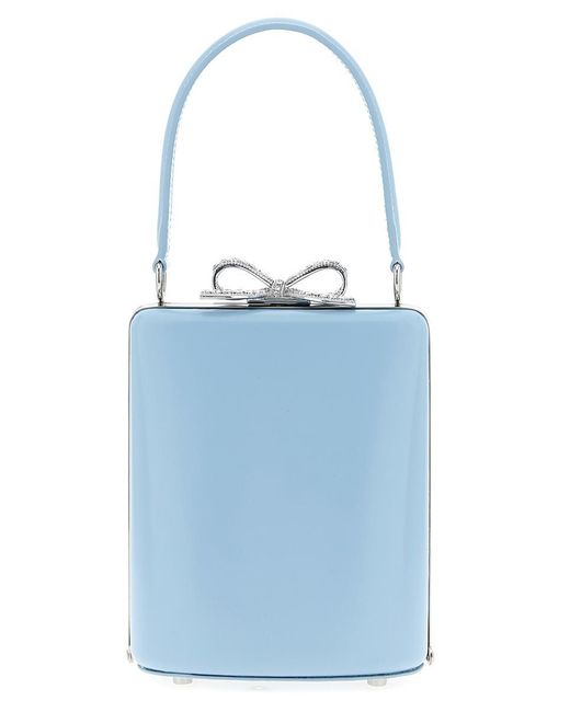 Self-Portrait Blue Leather Bag' Handbag