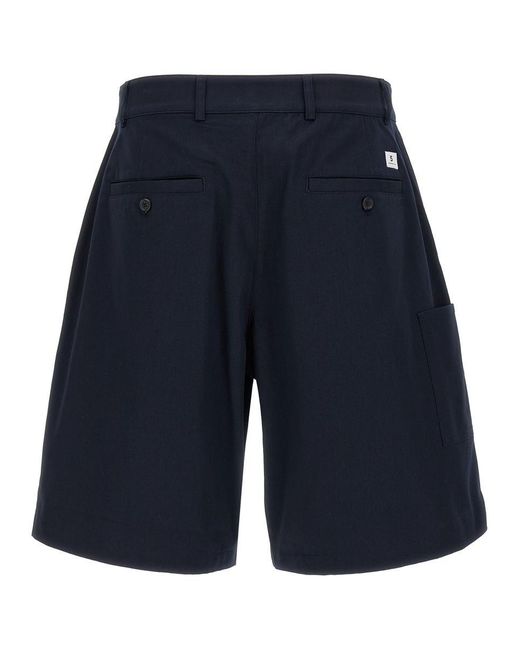 Department 5 Blue 'Easy' Bermuda Shorts for men