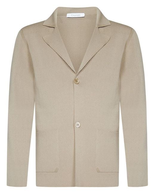 Cruciani Natural Blazer for men