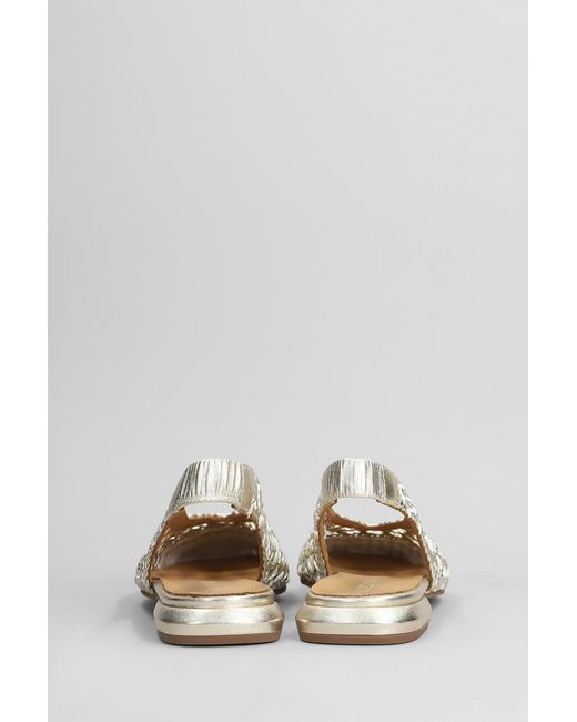Pedro Miralles White Ballet Flats
