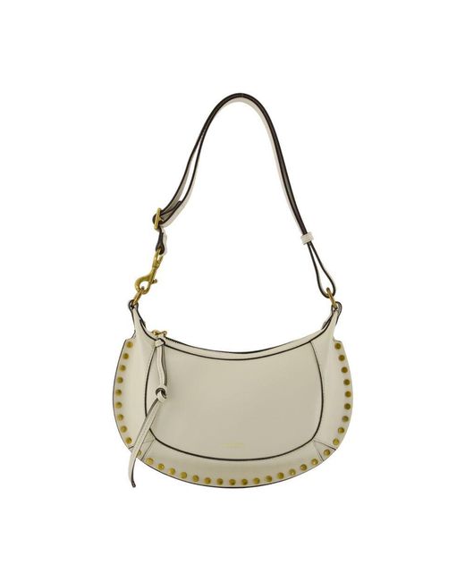 Isabel Marant Metallic Oskan Moon Ga Shoulder Bag