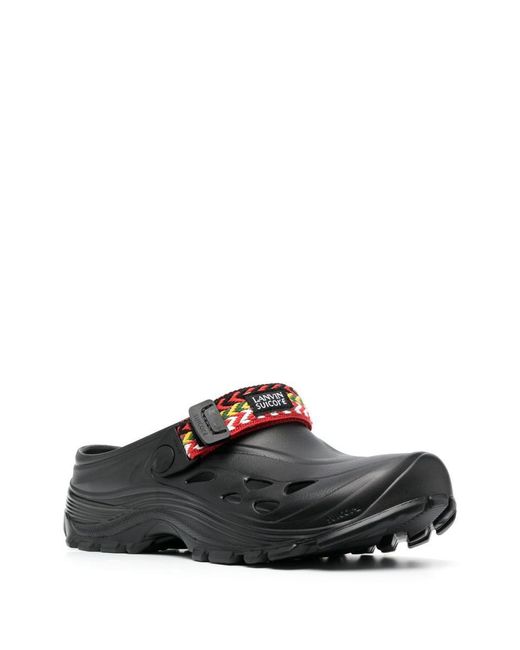 Lanvin Black Sandals for men