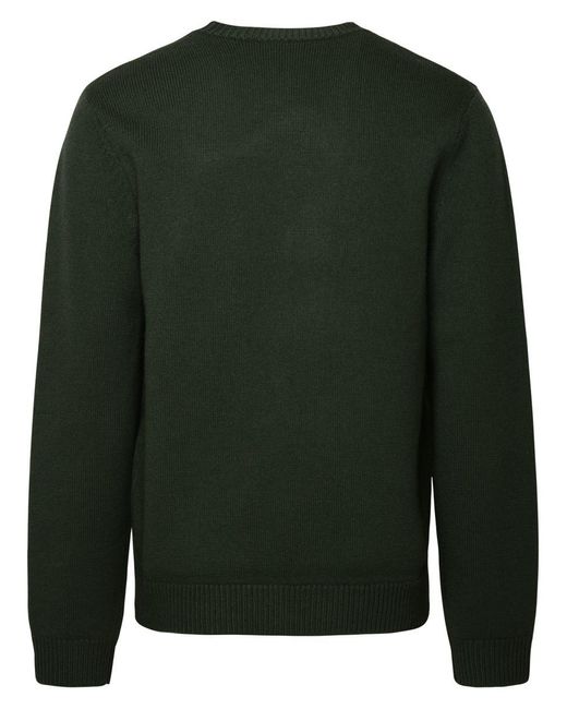 A.P.C. Green Edward Sweater for men
