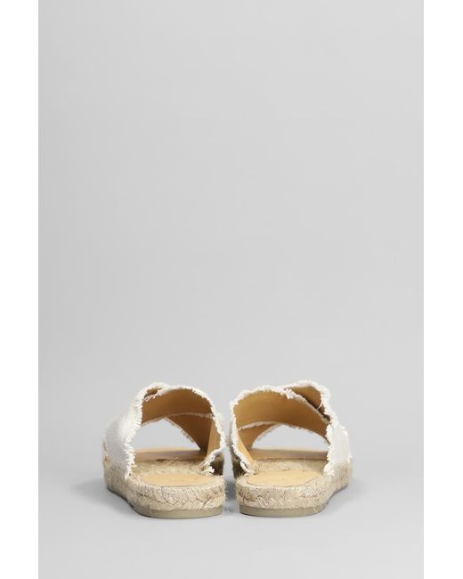 Castaner Gray Palmera-032 Flats