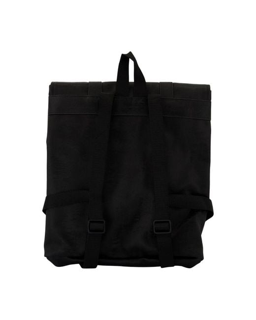 Rains Black Msn Bag Mini W3 Backpack