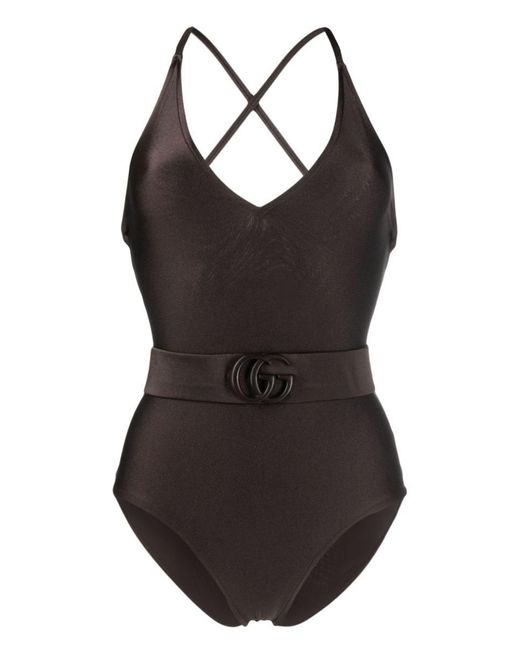 Gucci Black GG Swimsuit