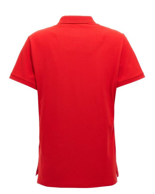 Polo Ralph Lauren Red T-Shirts And Polos
