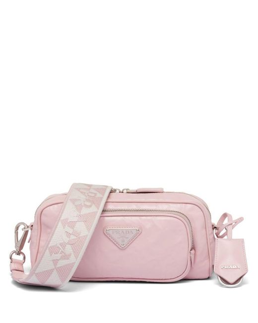 Prada Pink Bandolier Bags