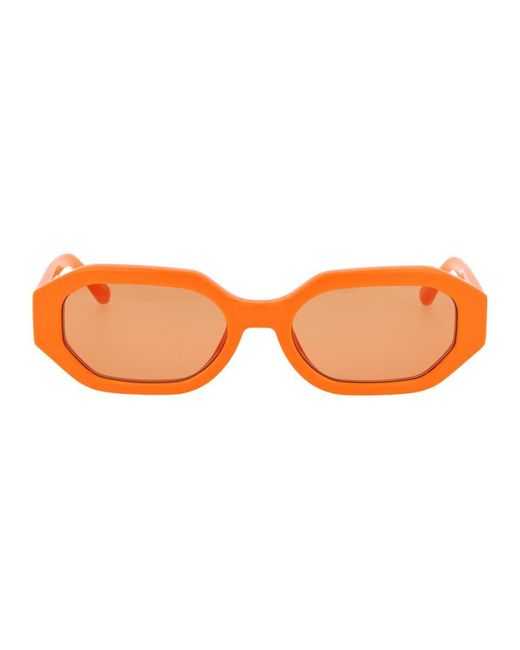 The Attico Orange Sunglasses