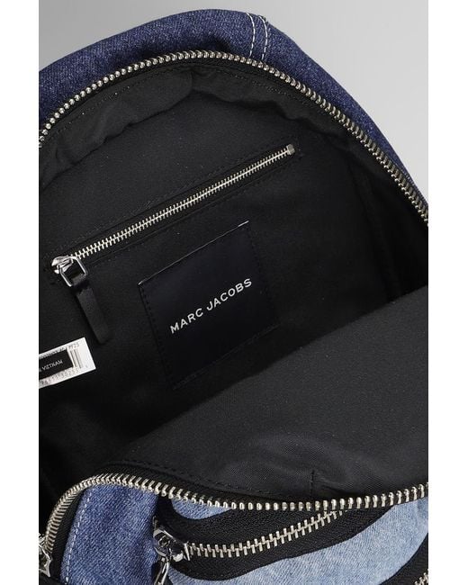 Marc Jacobs Blue The Medium Backpack Backpack