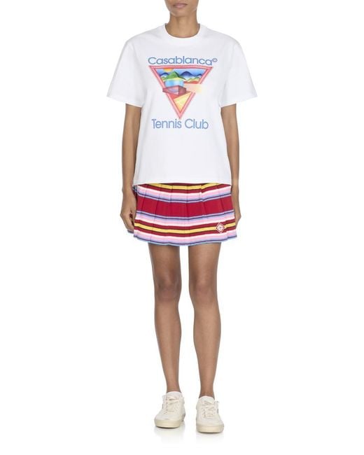 Casablanca White T-Shirts And Polos