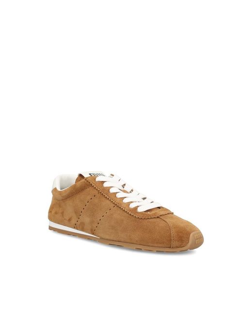 Miu Miu Brown Sneakers