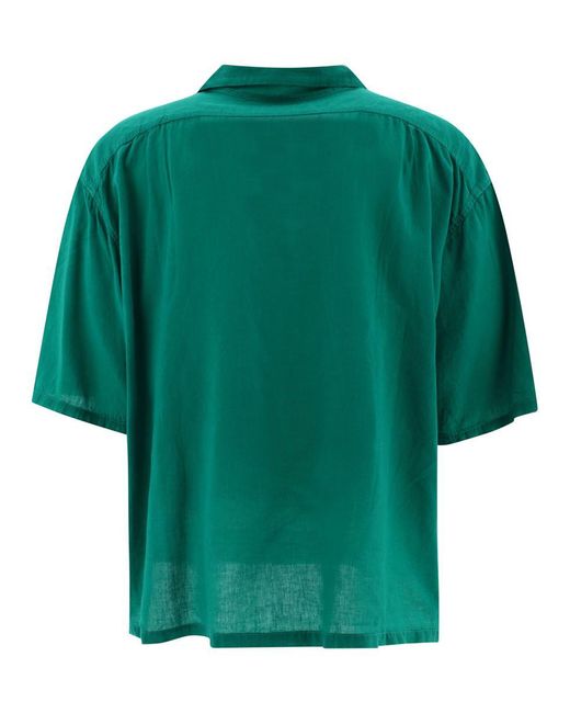 Kapital Green Linen Shirt for men