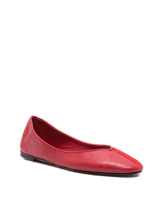Jacquemus Red Flat Shoes