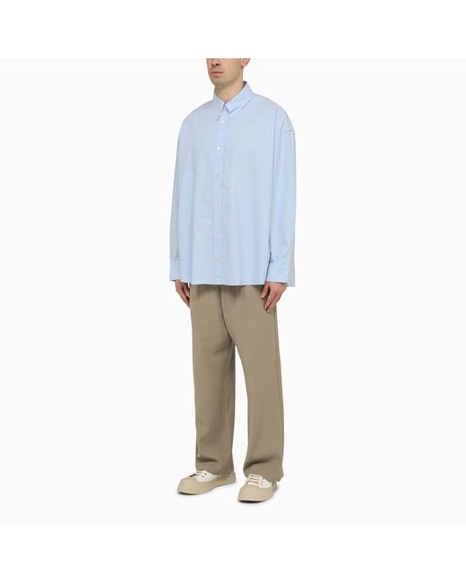 Studio Nicholson Blue Light Button-down Shirt for men