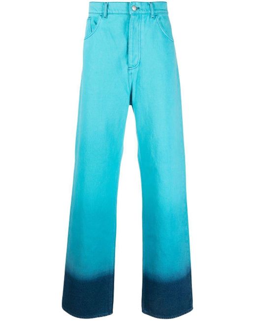 BOTTER Ombré-effect Straight-leg Jeans in Blue for Men | Lyst