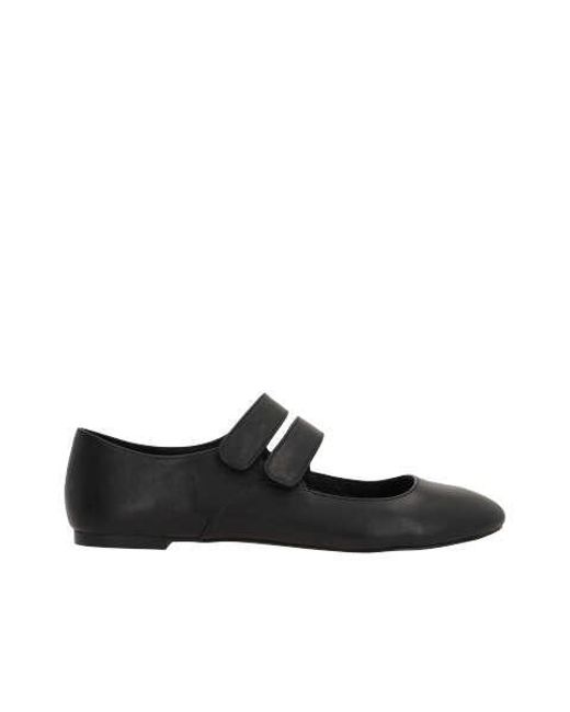 Yohji Yamamoto Black Flat Shoes