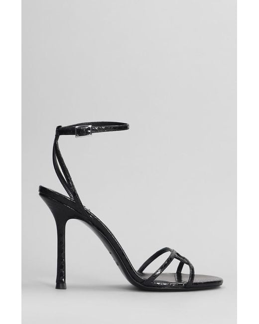 Jimmy Choo Black 1998 Leo Sandals