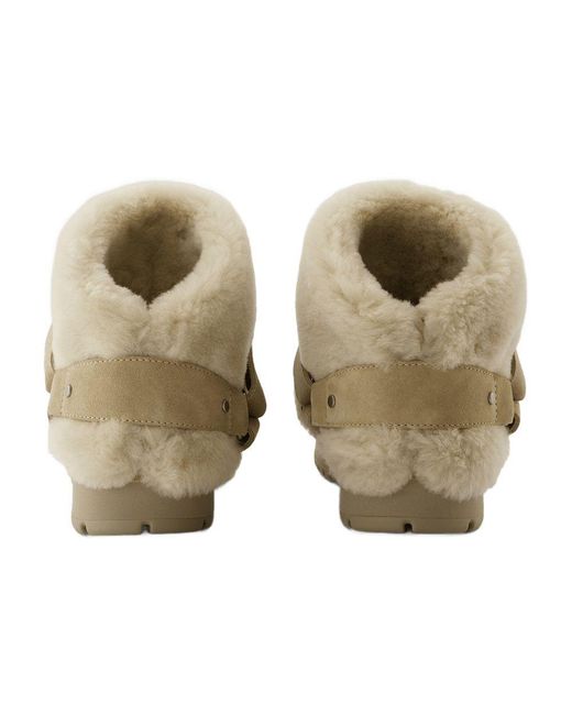 Burberry Natural Chubby Boots