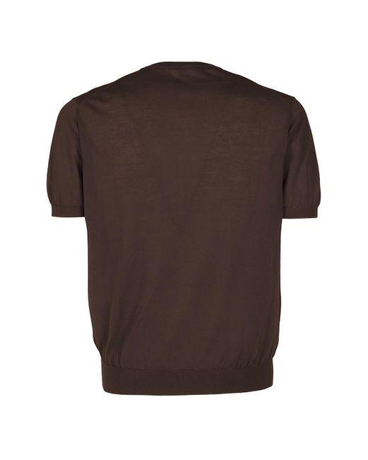Malo Brown T-Shirts And Polos for men