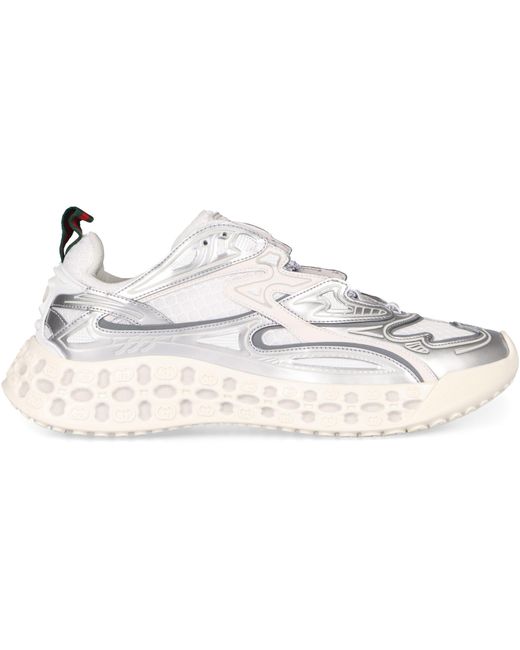 Gucci White Cub3D Low-Top Sneakers for men
