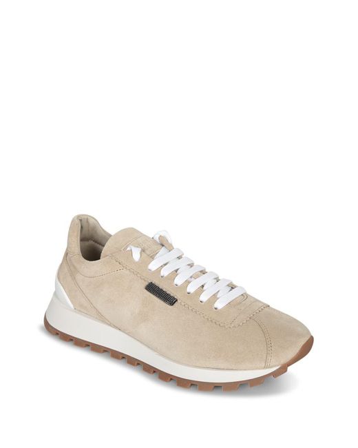 Brunello Cucinelli Natural Sneakers