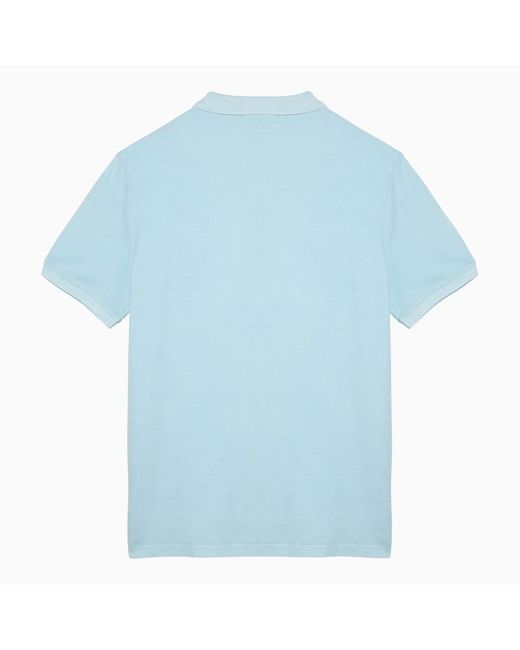 Polo Ralph Lauren Blue Sky Piqué Polo Shirt With Logo for men