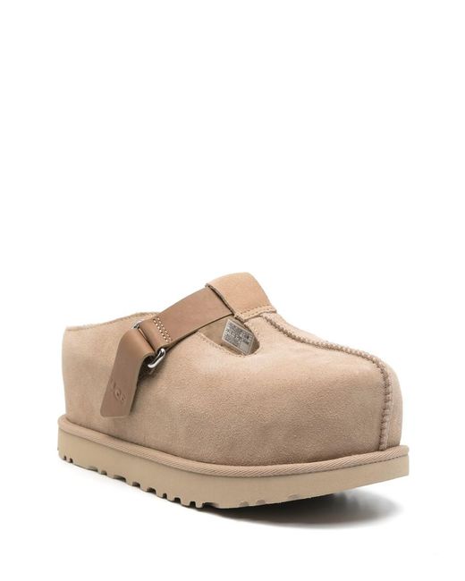 Ugg Natural Suede Slippers