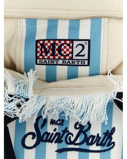 Mc2 Saint Barth Blue 'Vanity' Shoulder Bag