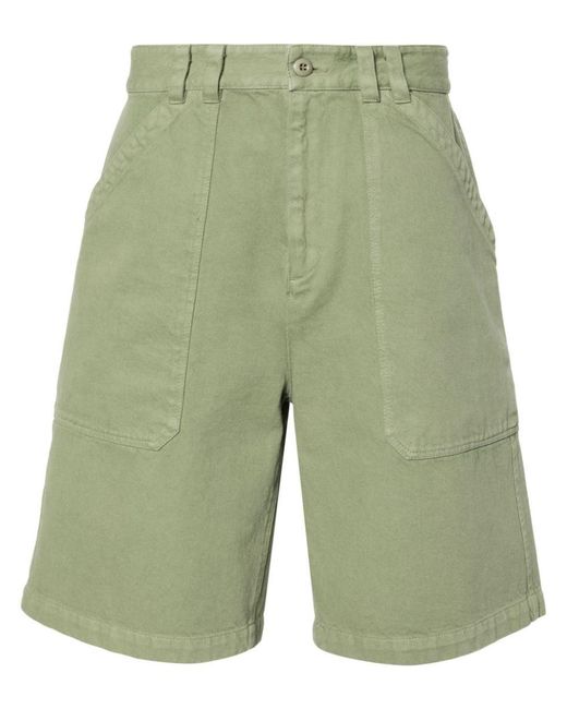 A.P.C. Green Shorts