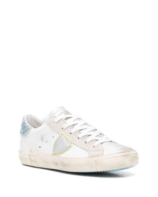 Philippe Model White 'Prsx' Sneakers