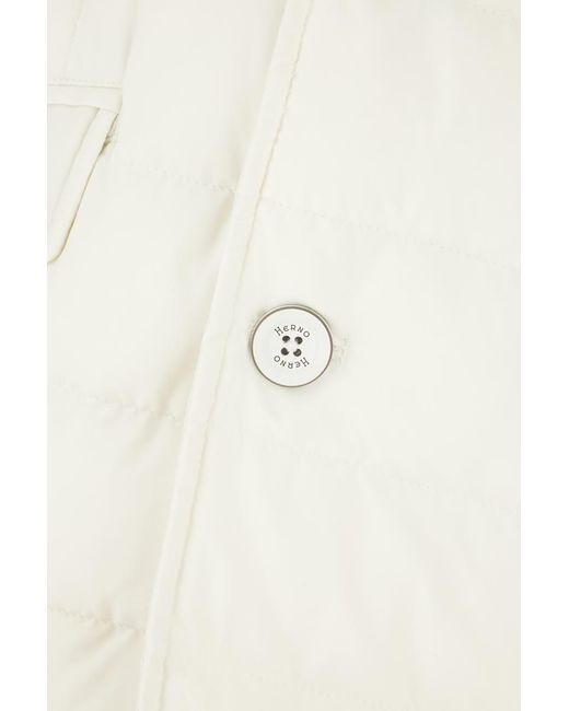 Herno White Quilts for men