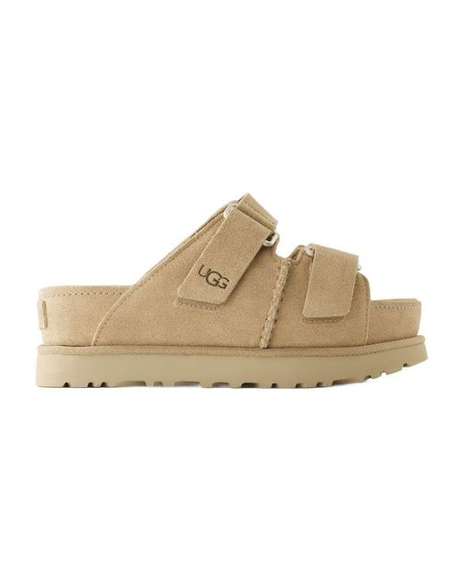 Ugg Natural W Goldenstar Hi Slide Mules