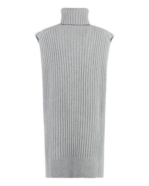Stella McCartney Gray Knitted Vest