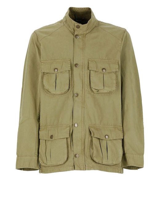 Barbour Green Coats for men