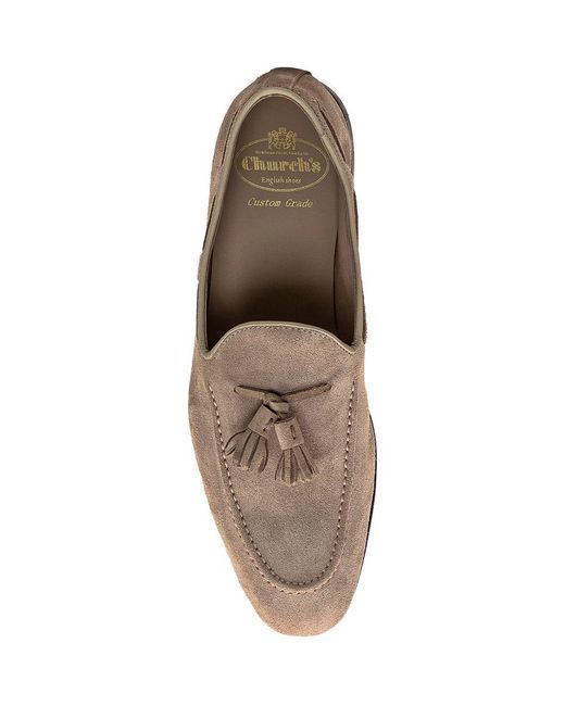 Church's Natural Leather Moccasin for men